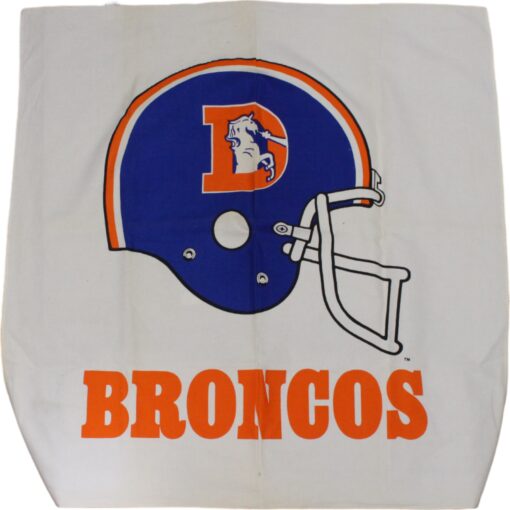 Denver Broncos Throwback D-Logo White Flag 45839