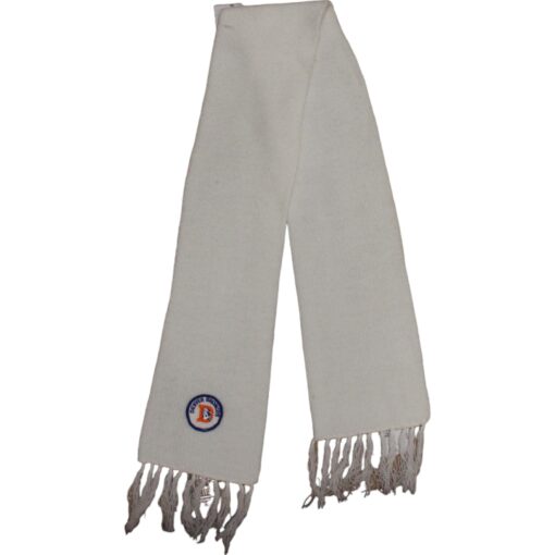 Denver Broncos Throwback D-Logo White Neck Scarf 45838