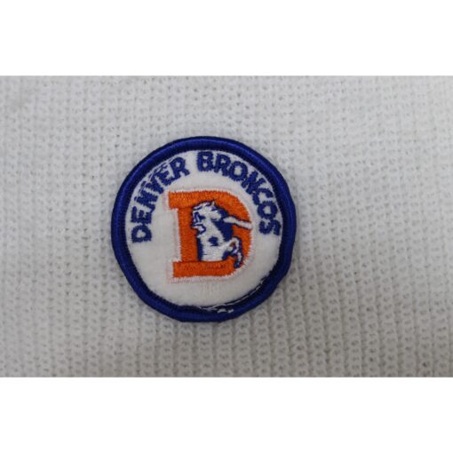 Denver Broncos Throwback D-Logo White Neck Scarf 45838