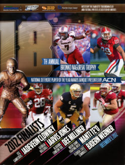 Bronko Nagurski Trophy 12/3/2012 Finalista Magazine