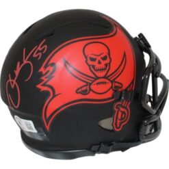 Derrick Brooks Signed Tampa Bay Buccaneers Eclipse Mini Helmet Beckett