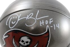 Derrick Brooks Signed Tampa Bay Buccaneers VSR4 TB Mini Helmet Beckett 54753