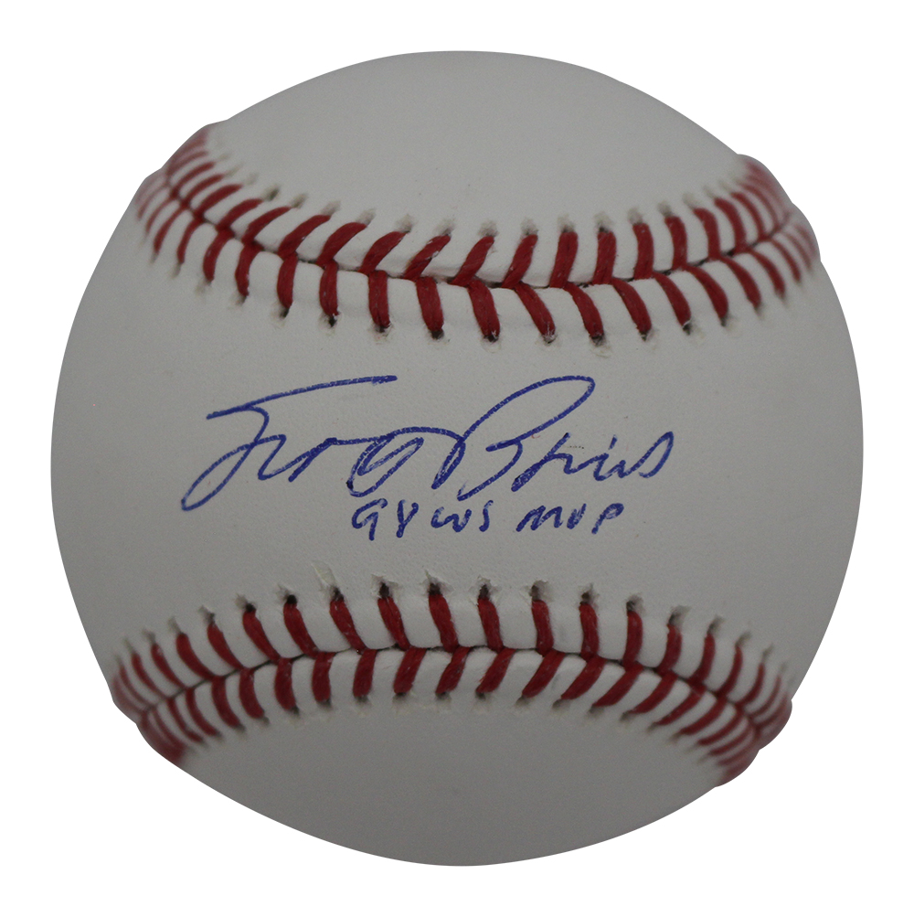 Brosius Scott Autographed New York Yankees OML Baseball 98 MVP Beckett