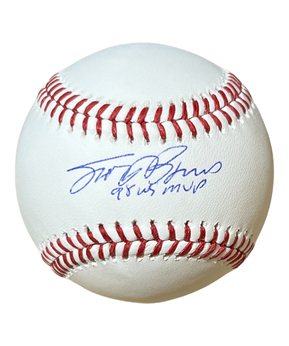Scott Brosius Autographed ROMLB Baseball Yankees 98 WS MVP Beckett