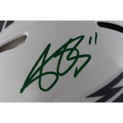 AJ Brown Autographed Philadelphia Eagles Authentic 24 STS Helmet Beckett 49050