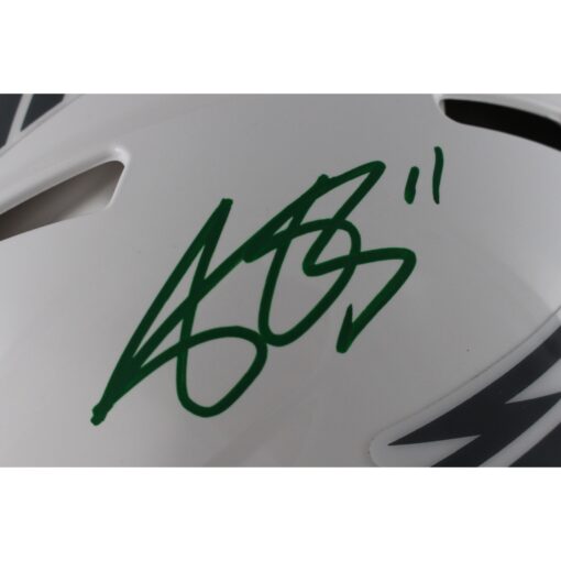 AJ Brown Autographed Philadelphia Eagles Authentic 24 STS Helmet Beckett 49050