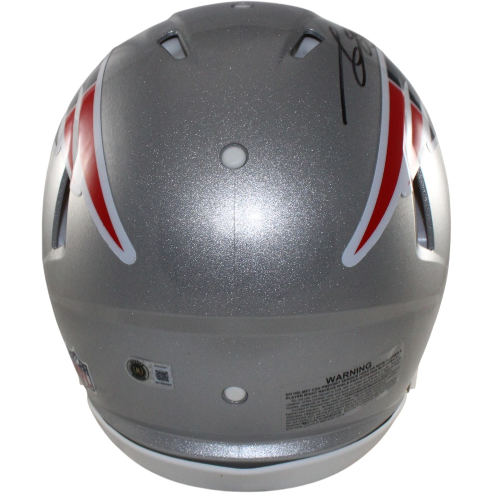 AJ Brown Signed New England Patriots Authentic Helmet Beckett Witnessed 57973 3 AJ Brown Signed New England Patriots Authentic Helmet Beckett Witnessed 57973