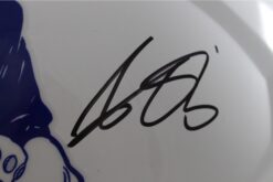 AJ Brown Signed New England Patriots 82-89 TB Authentic Helmet Beckett WIT 57975
