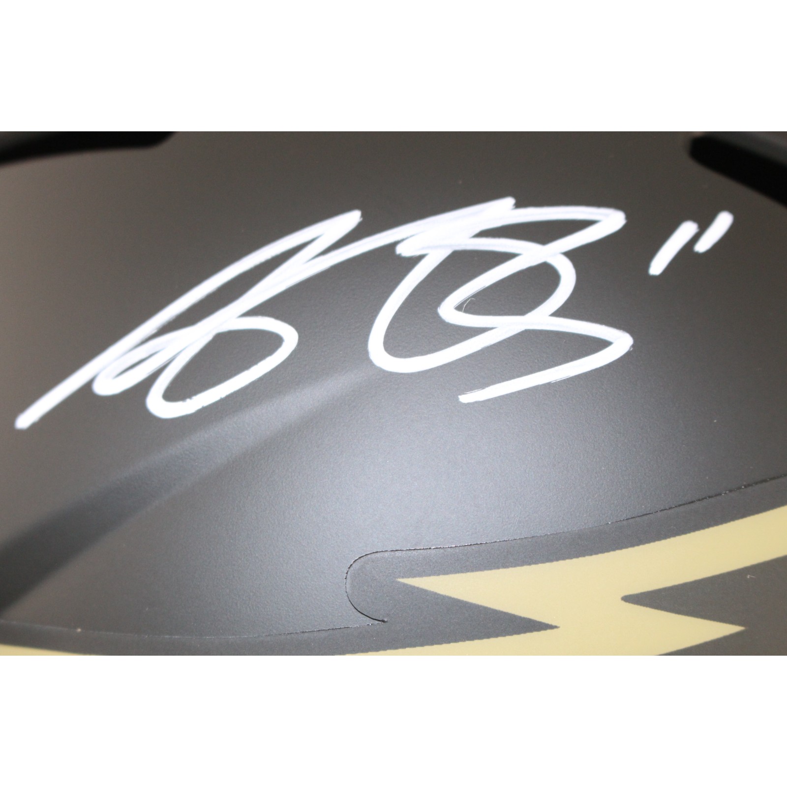 AJ Brown Autographed Philadelphia Eagles F/S 25 STS Helmet Beckett WIT 54027