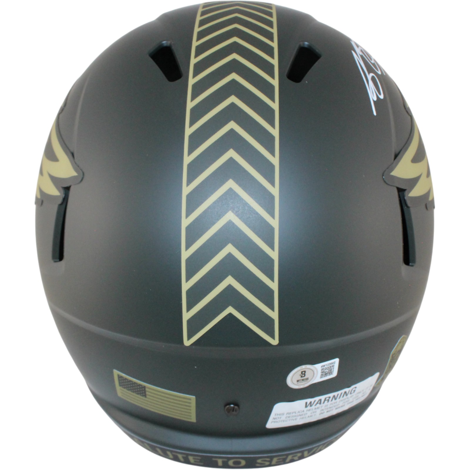 AJ Brown Autographed Philadelphia Eagles F/S 25 STS Helmet Beckett WIT 54027 3 AJ Brown Autographed Philadelphia Eagles F/S 25 STS Helmet Beckett WIT 54027