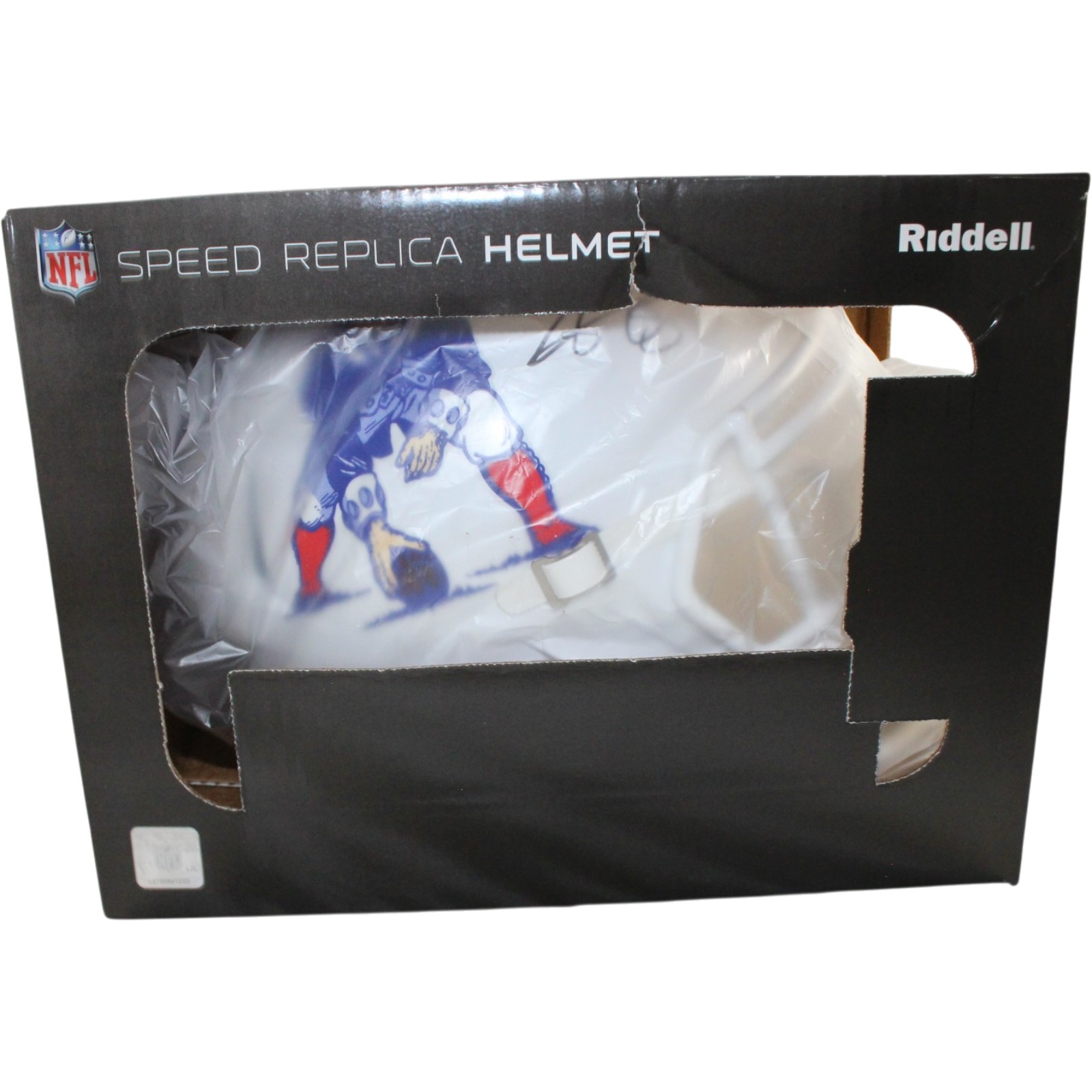 AJ Brown Signed New England Patriots F/S 82-89 TB Helmet Beckett WIT 57978 6 AJ Brown Signed New England Patriots F/S 82-89 TB Helmet Beckett WIT 57978