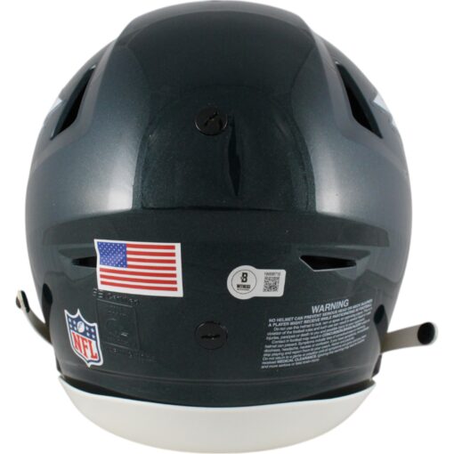 AJ Brown Autographed/Signed Philadelphia Eagles SpeedFlex Helmet Beckett 49042