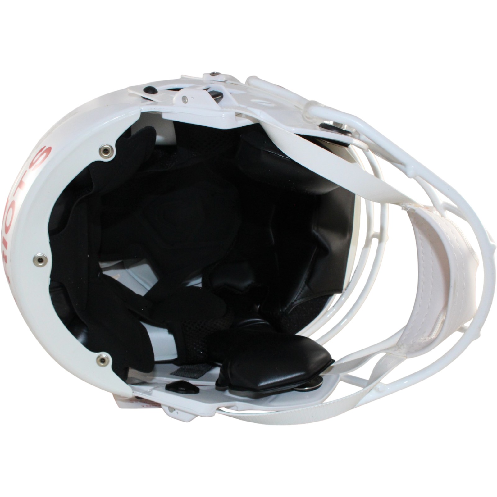 AJ Brown Signed New England Patriots SpeedFlex 82-89 TB Helmet Beckett WIT 57983 4 AJ Brown Signed New England Patriots SpeedFlex 82-89 TB Helmet Beckett WIT 57983