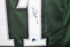 AJ Brown Autographed/Signed Pro Style Green XL Jersey Beckett