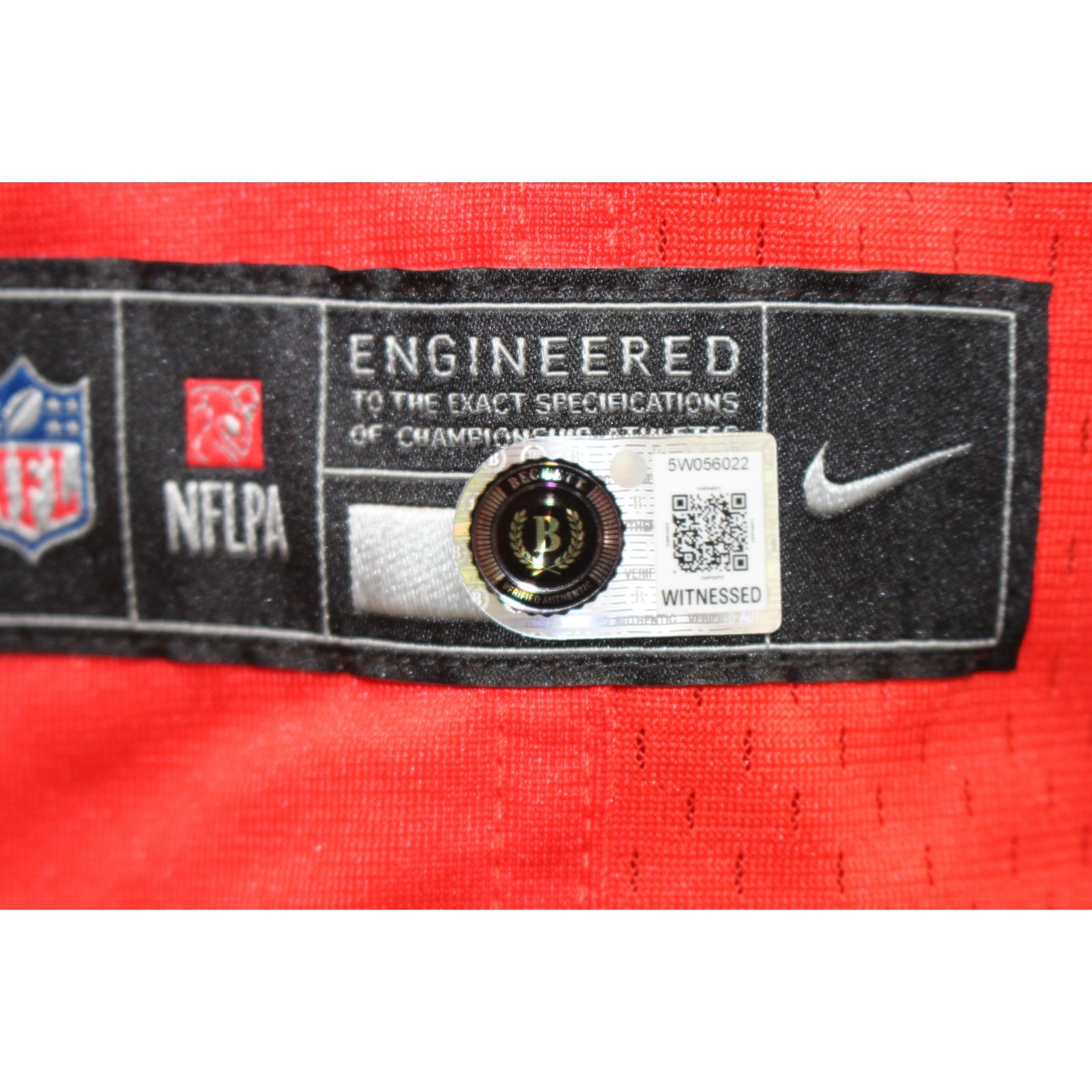 AJ Brown Autographed New England Patriots Nike Size XL Jersey Beckett WIT 57959 5 AJ Brown Autographed New England Patriots Nike Size XL Jersey Beckett WIT 57959