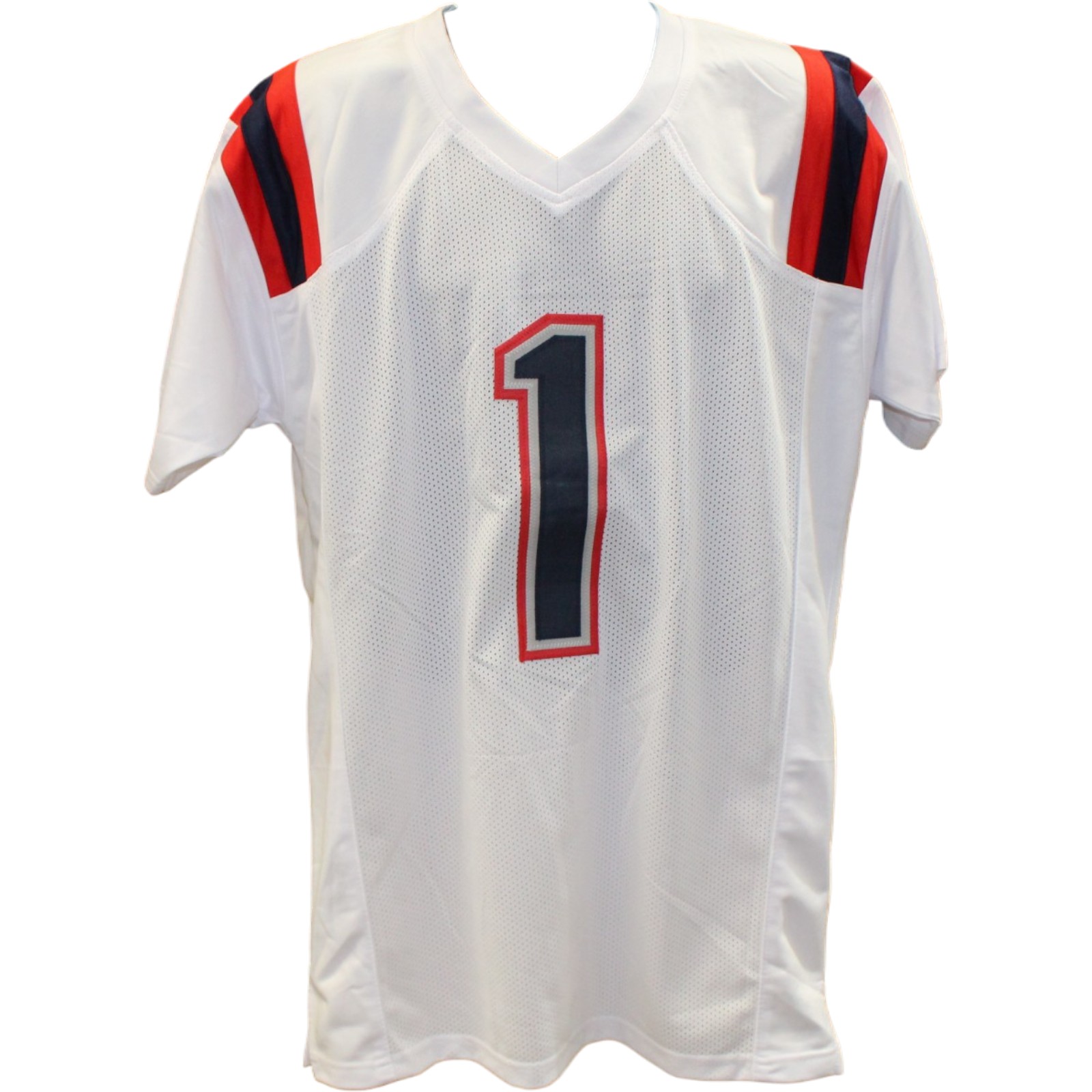 AJ Brown Autographed/Signed Pro Style Sz XL White Jersey Beckett Witnessed 57962 4 AJ Brown Autographed/Signed Pro Style Sz XL White Jersey Beckett Witnessed 57962