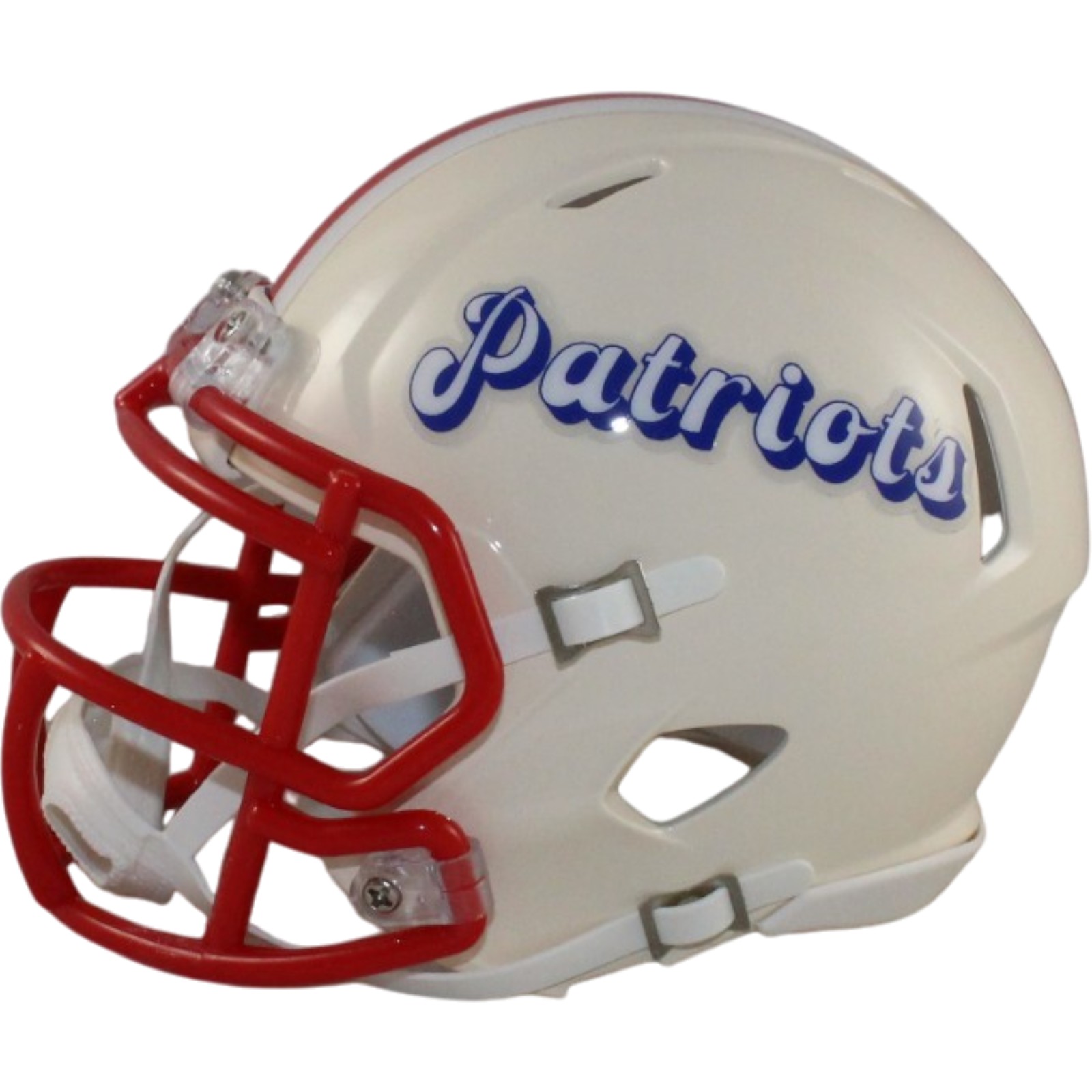 AJ Brown Signed New England Patriots Retro Mini Helmet Beckett Witnessed 57970 4 AJ Brown Signed New England Patriots Retro Mini Helmet Beckett Witnessed 57970