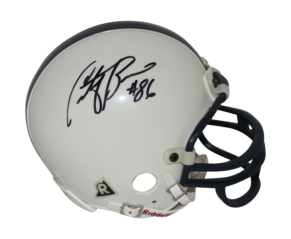 Courtney Brown Signed Penn State Nittany Lions Replica Mini Helmet JSA