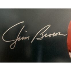 Jim Brown Autographed/Signed Cleveland Browns 16x20 Photo Beckett 48943