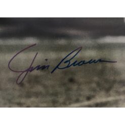 Jim Brown Autographed/Signed Cleveland Browns 16x20 Photo Beckett 48944