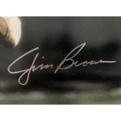 Jim Brown Autographed/Signed Cleveland Browns 16x20 Photo Beckett 48945
