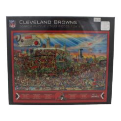 Cleveland Browns 18"x24" YouTheFan 500 Piece Joe Journeyman Puzzle 13520