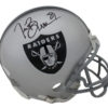 Tim Brown Autographed/Signed Oakland Raiders Mini Helmet JSA 24539
