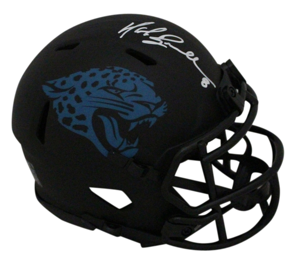 Mark Brunell Autographed Jacksonvile Jaguars Eclipse Mini Helmet BAS 32481