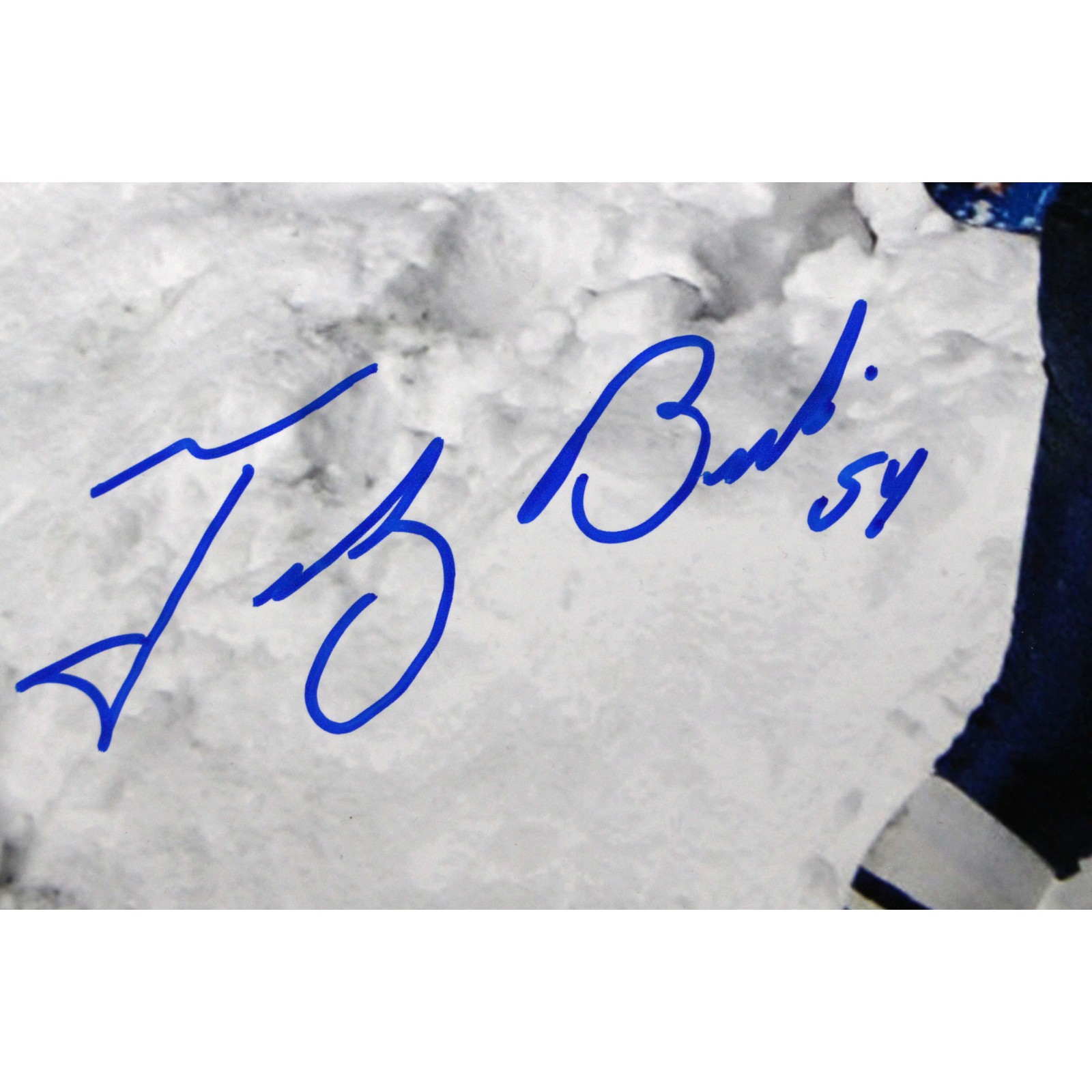 Tedy Bruschi Autographed New England Patriots 16x20 Photo Beckett Witness 51668 2 Tedy Bruschi Autographed New England Patriots 16x20 Photo Beckett Witness 51668