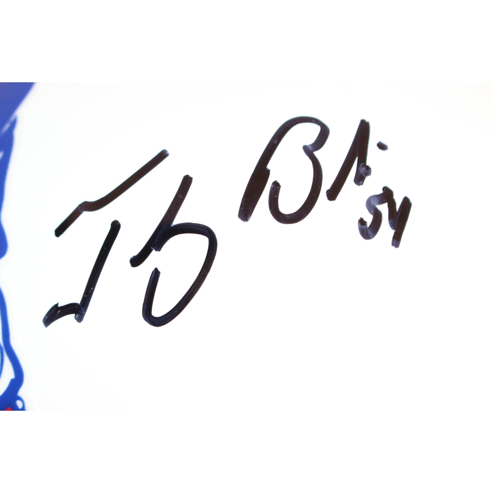 Tedy Bruschi Signed New England Patriots Pro TB Helmet Beckett Witness 51681 2 Tedy Bruschi Signed New England Patriots Pro TB Helmet Beckett Witness 51681