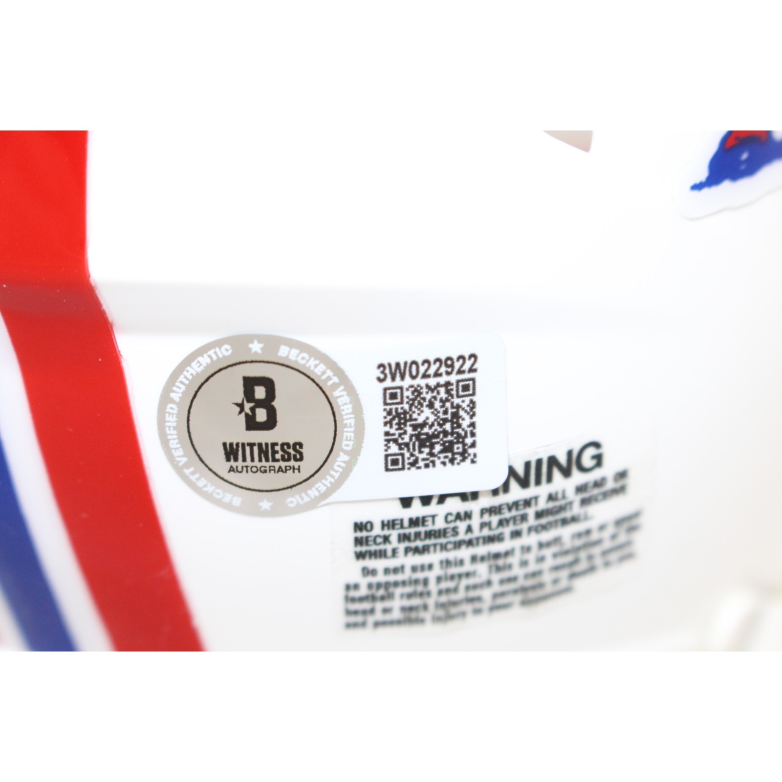 Tedy Bruschi Signed New England Patriots TB Mini Helmet Beckett Witness 51652 4 Tedy Bruschi Signed New England Patriots TB Mini Helmet Beckett Witness 51652