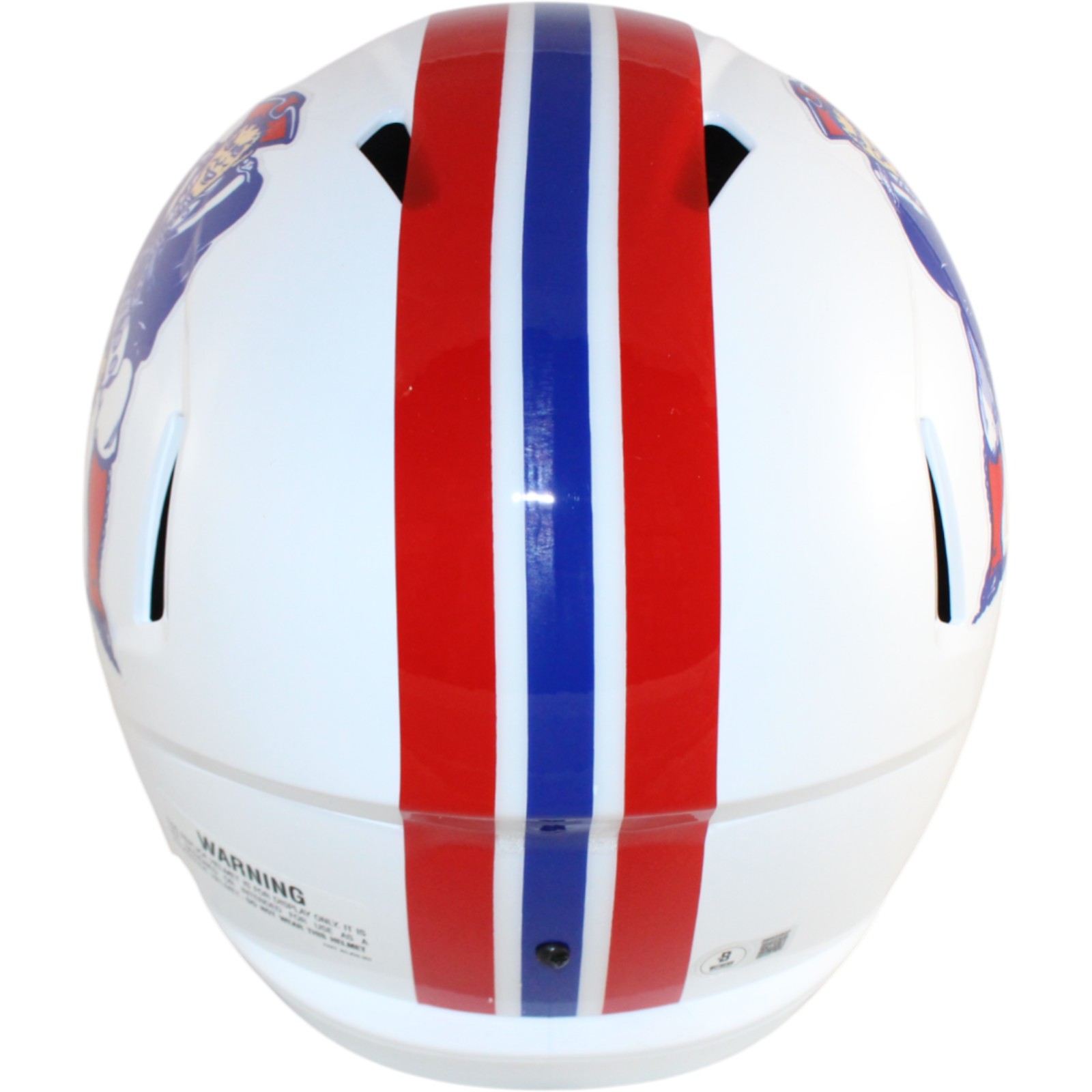 Tedy Bruschi Signed New England Patriots F/S TB Helmet Beckett Witness 51686 3 Tedy Bruschi Signed New England Patriots F/S TB Helmet Beckett Witness 51686