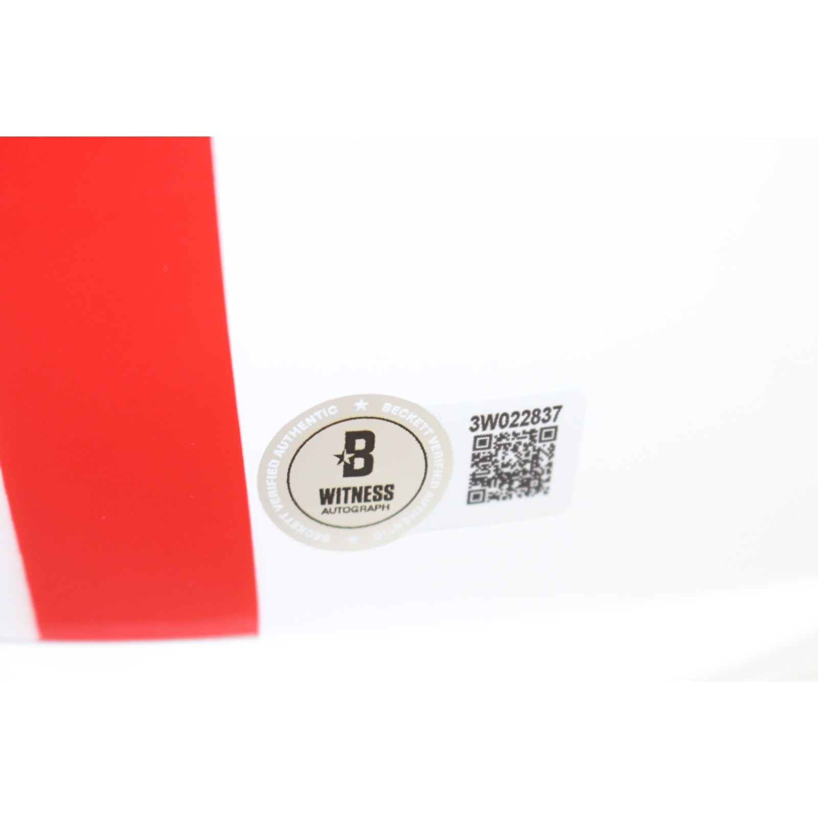 Tedy Bruschi Signed New England Patriots F/S TB Helmet Beckett Witness 51686 4 Tedy Bruschi Signed New England Patriots F/S TB Helmet Beckett Witness 51686