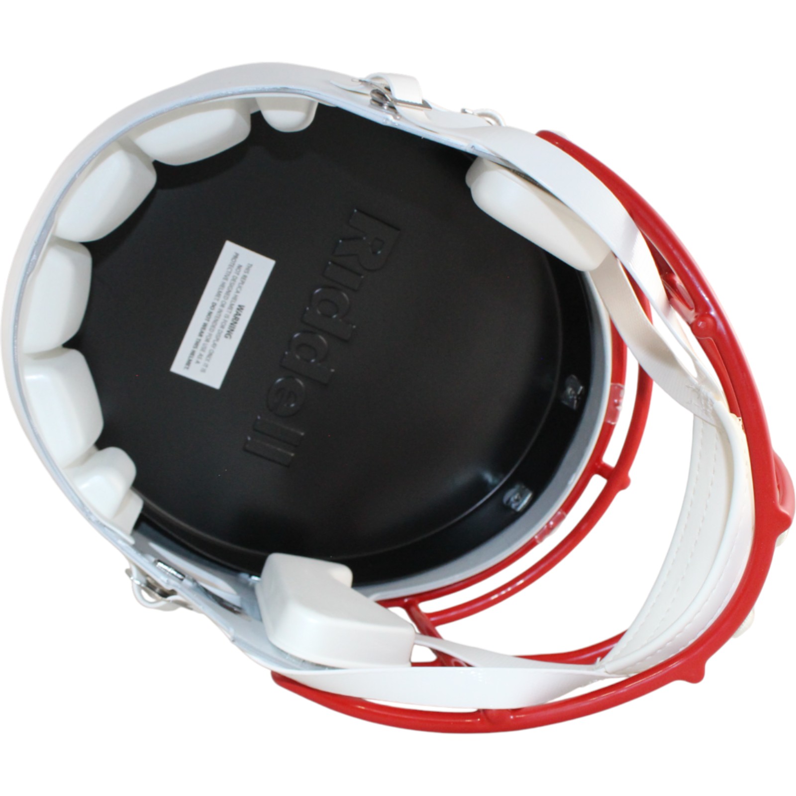 Tedy Bruschi Signed New England Patriots F/S TB Helmet Beckett Witness 51686 5 Tedy Bruschi Signed New England Patriots F/S TB Helmet Beckett Witness 51686