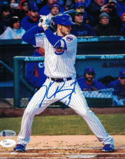 Kris Bryant Autographed/Signed Chicago Cubs 8x10 Photo BAS 29782