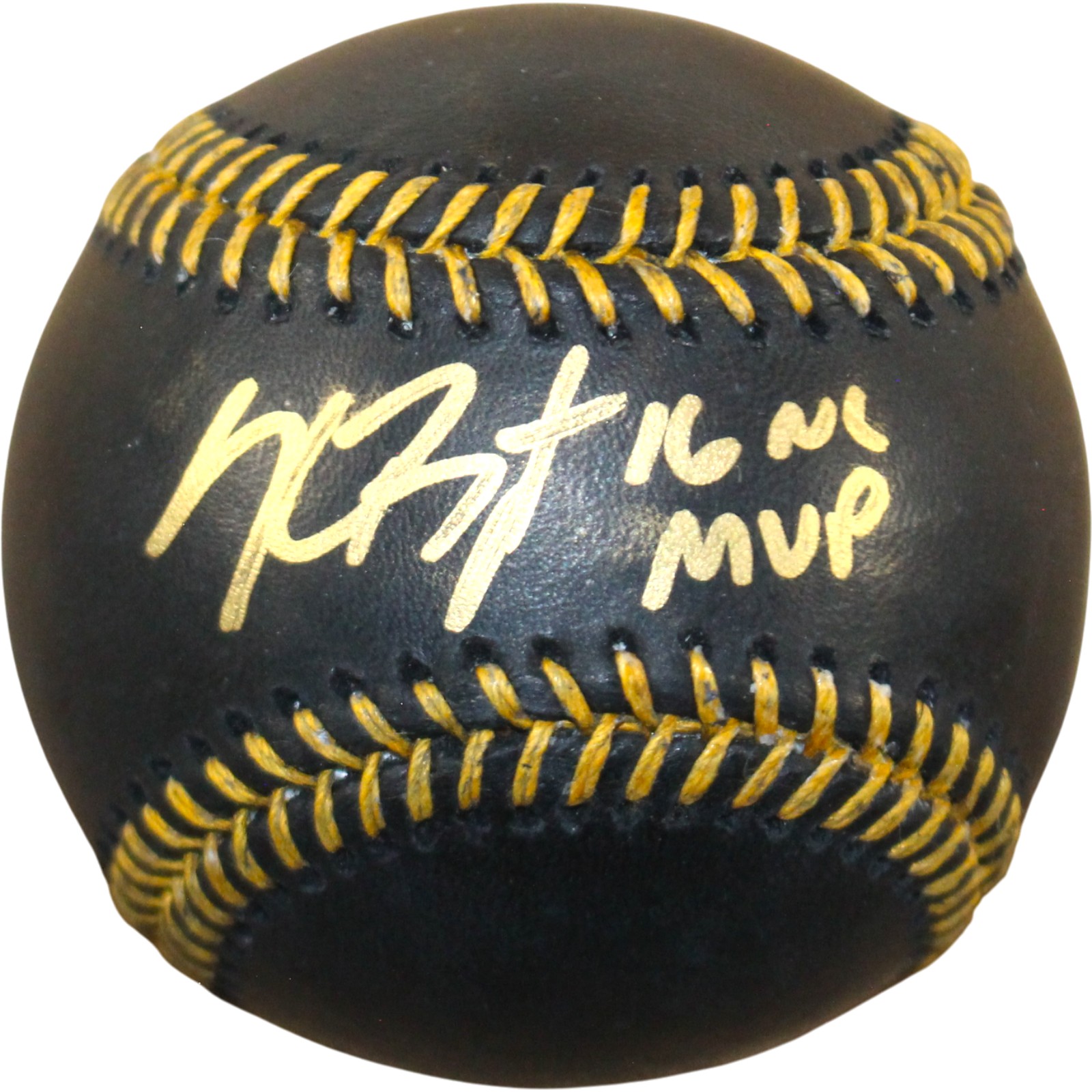 Kris Bryant Autographed Chicago Cubs OML Baseball NL MVP Fanatics 54515