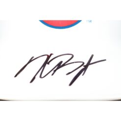 Kris Bryant Autographed Chicago Cubs White Mini Batting Helmet Fanatics 53284