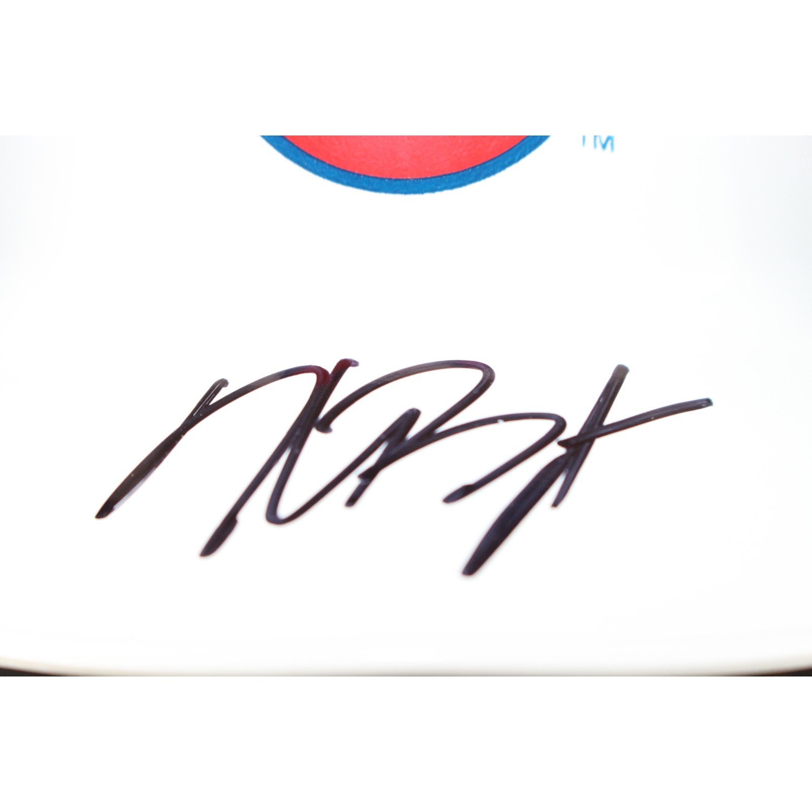 Kris Bryant Autographed Chicago Cubs White Mini Batting Helmet Fanatics 53284 2 Kris Bryant Autographed Chicago Cubs White Mini Batting Helmet Fanatics 53284