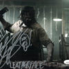 Andrew Bryniarski Signed Texas Chainsaw Massacre 8x10 Leatherface JSA 11161