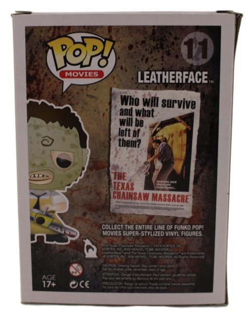 Andrew Bryniarski Autographed/Signed Leatherface Funko Pop 11 JSA 11092