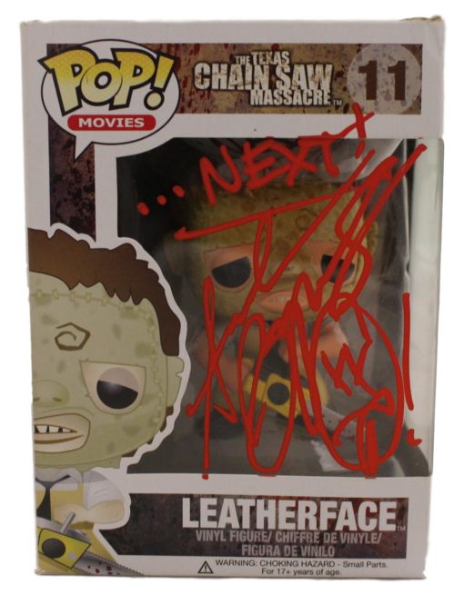 Andrew Bryniarski Autographed/Signed Leatherface Funko Pop 11 JSA 11106