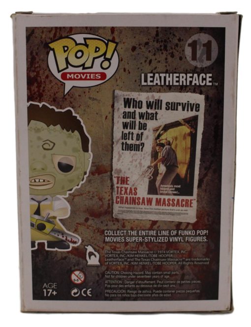 Andrew Bryniarski Autographed/Signed Leatherface Funko Pop 11 JSA 11106