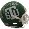 Andrew Bryniarski Signed Necessary Roughness Mini Helmet Wyatt JSA 11111