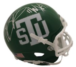 Andrew Bryniarski Signed Necessary Roughness Mini Helmet Wyatt JSA 11111