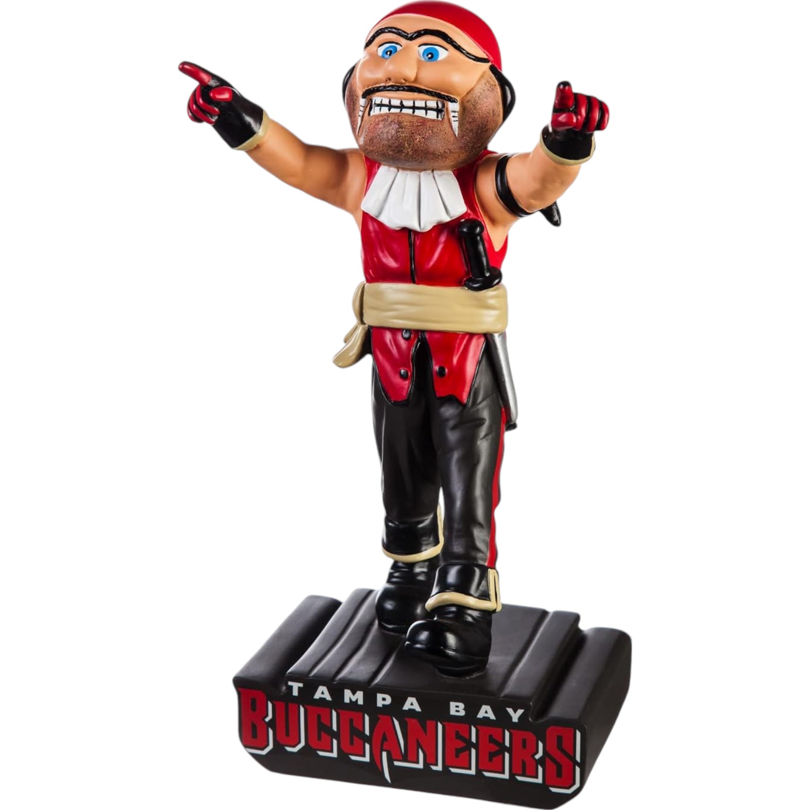 Tampa Bay Buccaneers Mascot Statue Evergreen New 30642