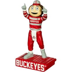 Ohio State Buckeyes Mascot Statue Evergreen New 18906
