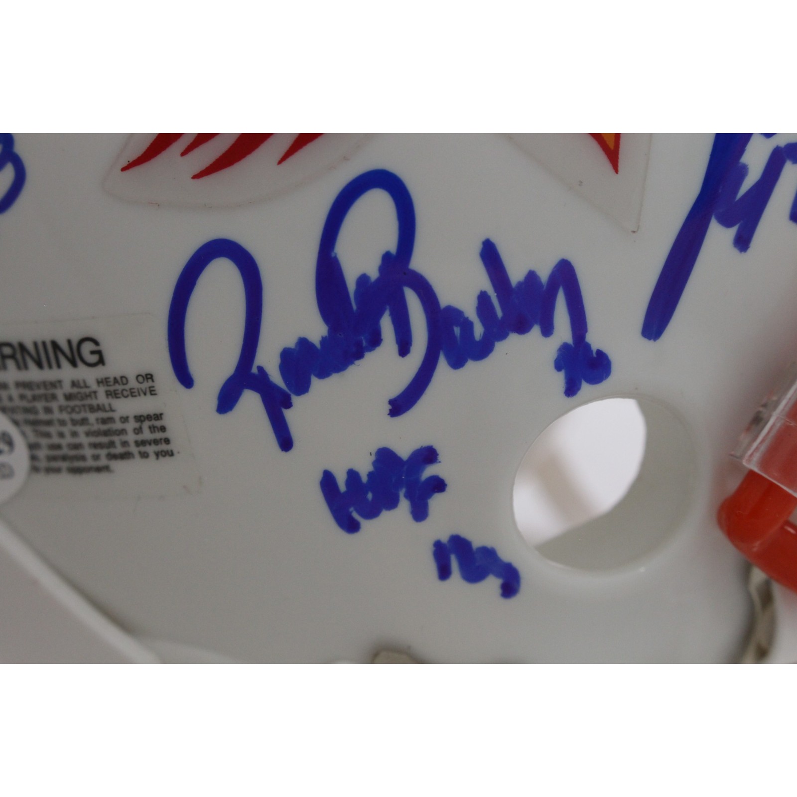 Lee Roy Selmon +4 Tampa Bay Buccaneers Signed 75-96 Mini Helmet Beckett 57280 2 Lee Roy Selmon +4 Tampa Bay Buccaneers Signed 75-96 Mini Helmet Beckett 57280