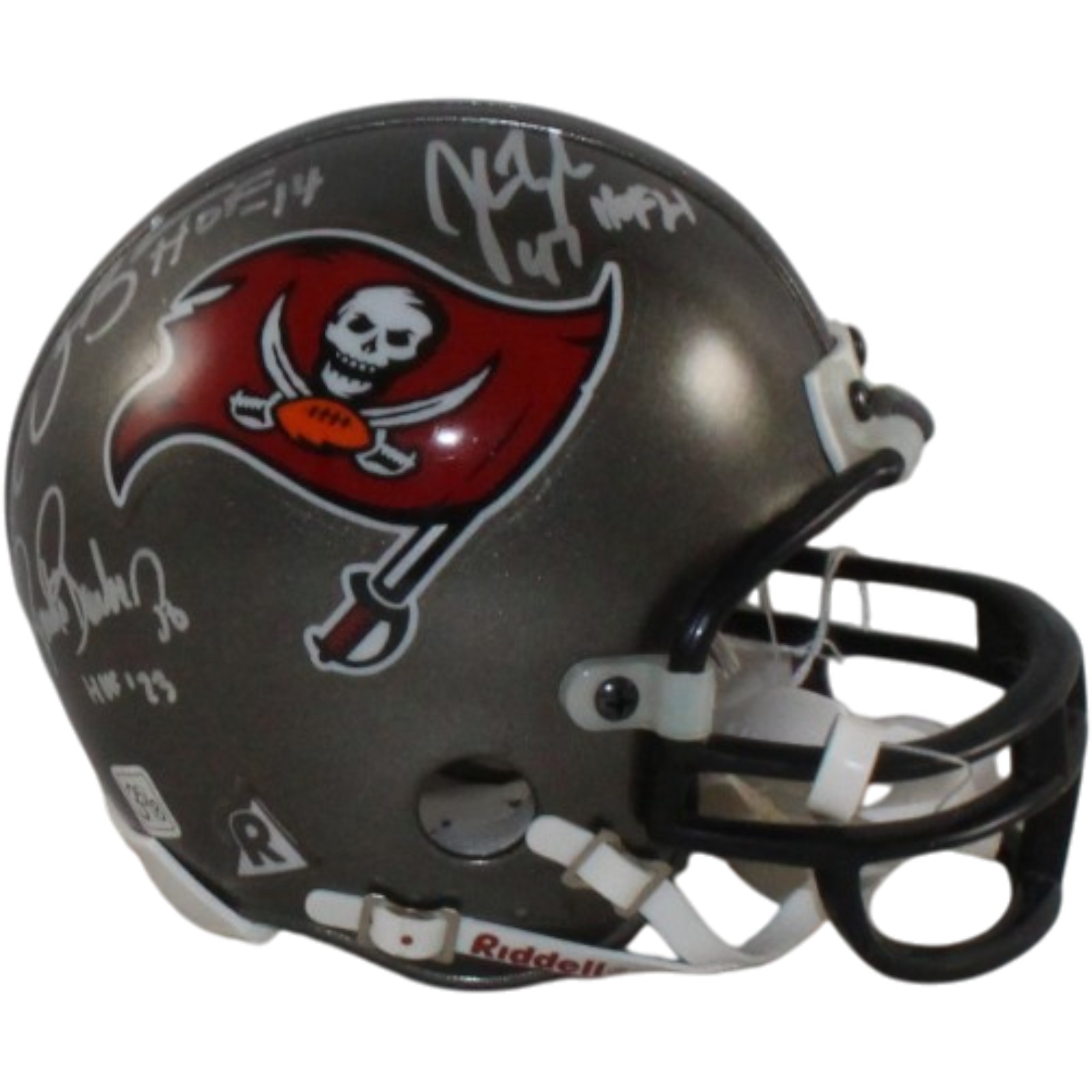 Lee Roy Selmon +4 Tampa Bay Buccaneers Signed 97-13 Mini Helmet Beckett 57259 1 Lee Roy Selmon +4 Tampa Bay Buccaneers Signed 97-13 Mini Helmet Beckett 57259