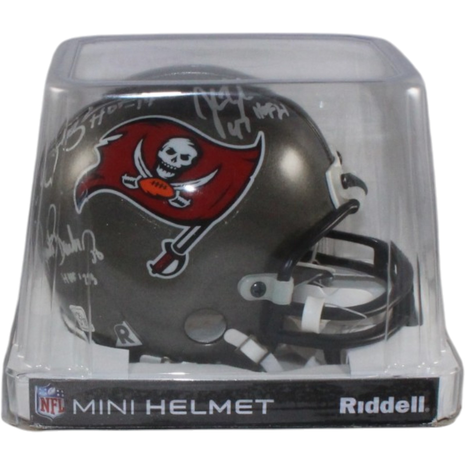Lee Roy Selmon +4 Tampa Bay Buccaneers Signed 97-13 Mini Helmet Beckett 57259 10 Lee Roy Selmon +4 Tampa Bay Buccaneers Signed 97-13 Mini Helmet Beckett 57259