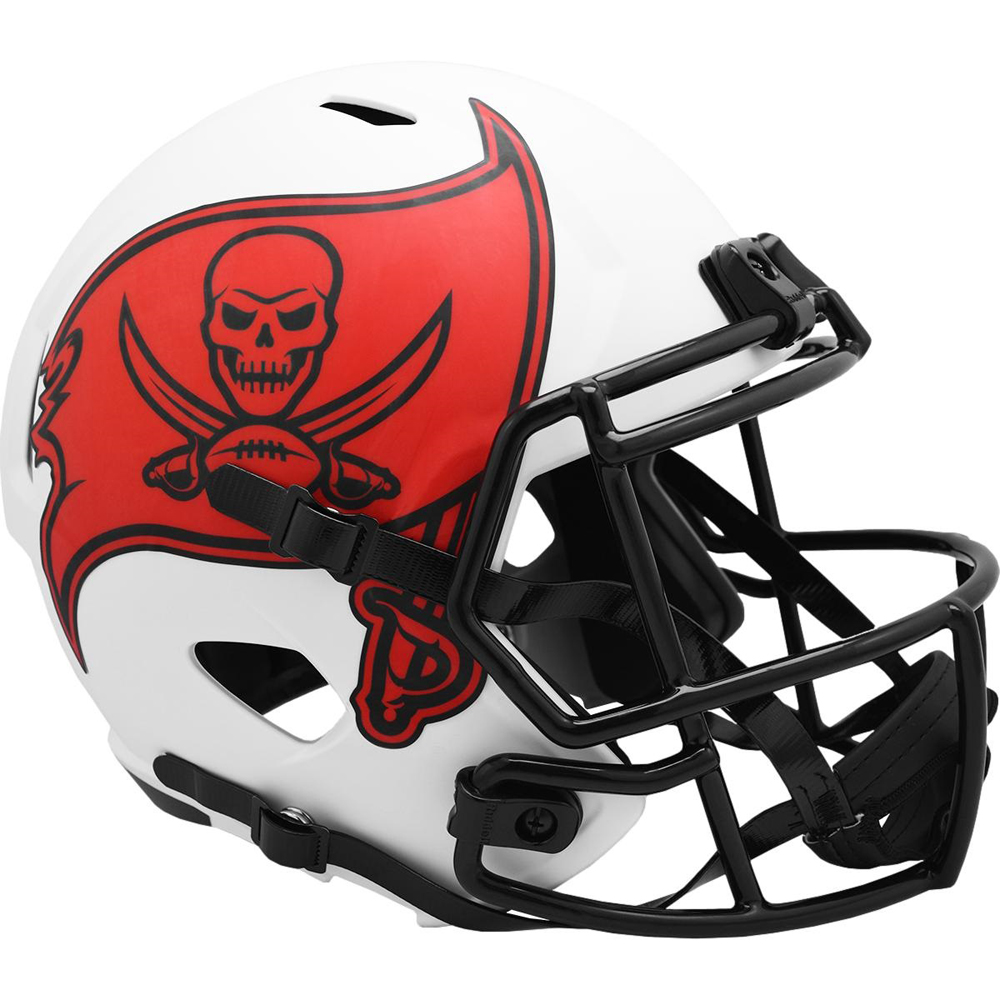 Tampa Bay Buccaneers Full Size Lunar Speed Replica Helmet New In Box 28753